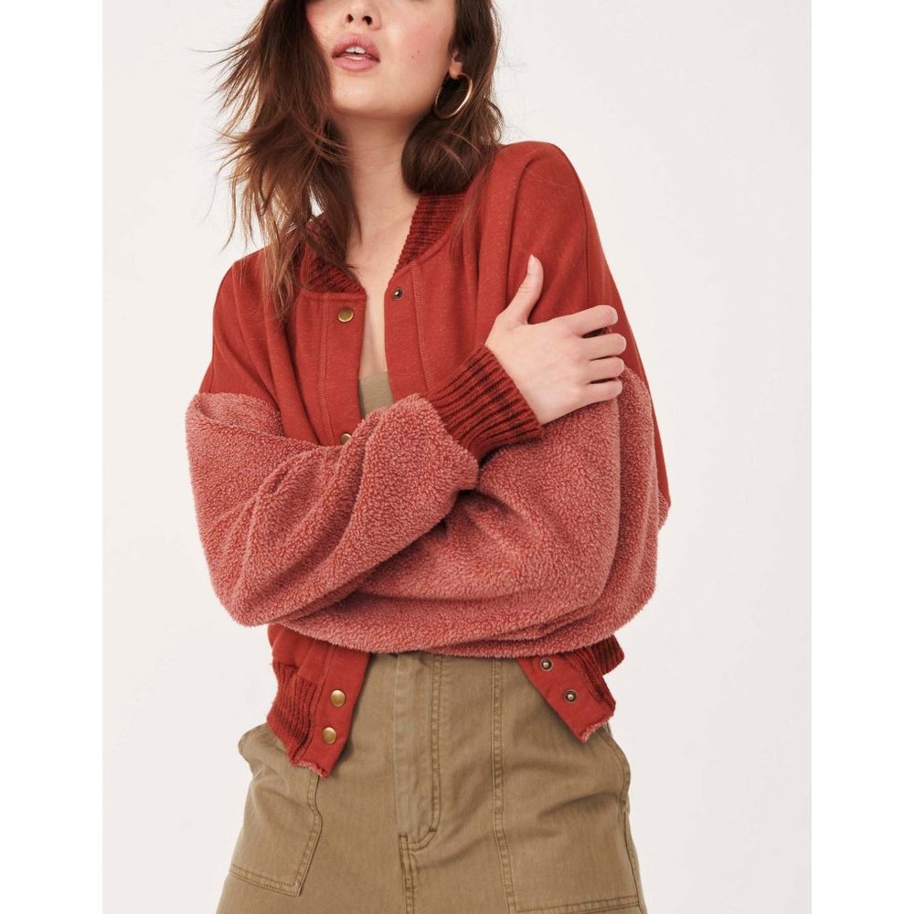 NWT Free People Hollaback Jacket / Spiced Brandy